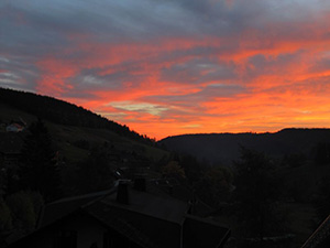 Hochschwarzwald -  Sonnenuntergang 