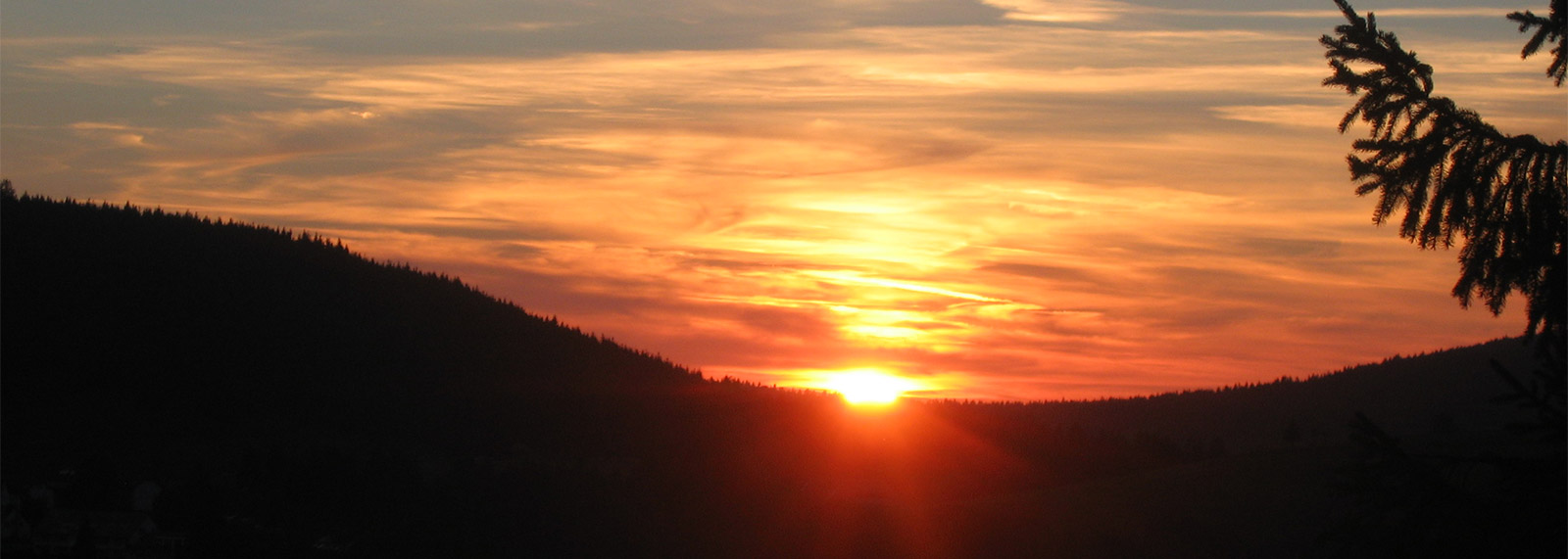 Sonnenuntergang im Todtnauberg